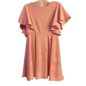 A Line Swing Flared Cocktail Party Dress